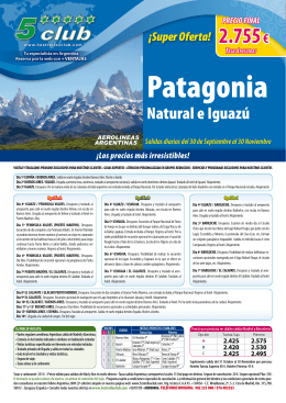 Patagonia - Viajes NorteSur
