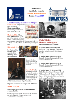 folleto informativo - Red de Bibliotecas de Castilla
