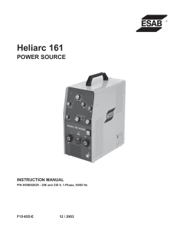 F15-655-E Heliarc 161