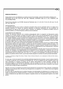 Jurisprudencia - Agencia Española de Consumo, Seguridad