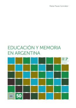 EDUCACIÓN Y MEMORIA - Congreso de la República del Perú