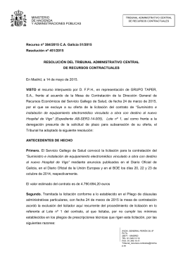 0451/2015 - Ministerio de Hacienda y Administraciones Públicas