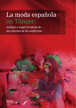 La moda española en Tánger: trabajo y