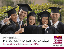 Sedes UMCA - Universidad Metropolitana Castro Carazo