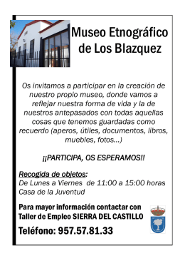 Museo Etnográfico de Los Blazquez