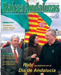 entrevist a - Raíces Andaluzas
