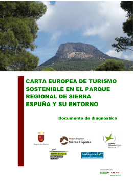carta europea de turismo sostenible en el parque regional de sierra