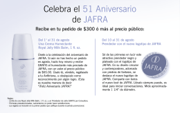 Celebra el 51 Aniversario de JAFRA