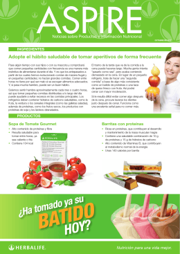 BATIDO - Herbalife Today Magazine