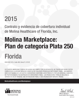 Molina Marketplace - Silver 250 Plan