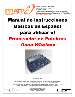 Dana Wireless - Programa de Asistencia Tecnológica de Puerto Rico