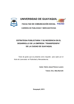 Darío Fienco - Repositorio Digital Universidad de Guayaquil