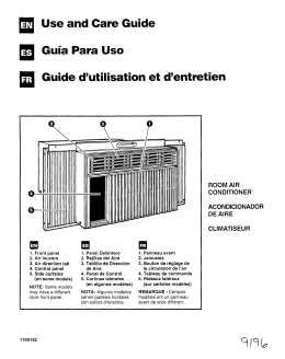 a Use and Care Guide Guia Para Uso a Guide d