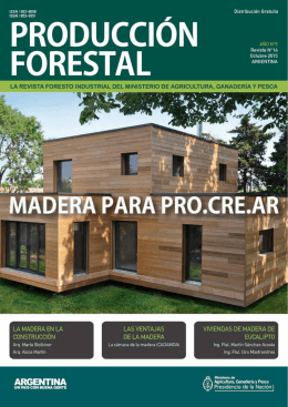 Ya está disponible la revista Producción Forestal N°14 sobre