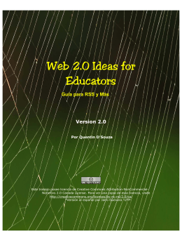 100+ Web 2.0 Ideas for Educators: A Guide to RSS and More