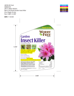 Garden Insect Killer