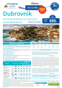 Dubrovnik - Mapa Tours