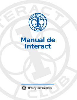 Manual de Interact - Interact Puebla Centro Historico