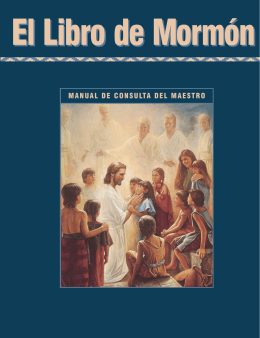 El Libro de Mormón: Manual de consulta del maestro