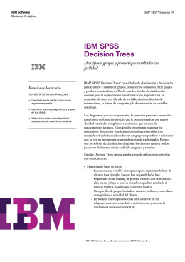 IBM SPSS Decision Trees