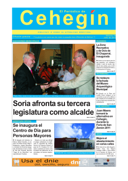 Soria afronta su tercera legislatura como alcalde