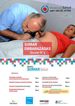 Dossier Talleres - Emabarazadas - Junio 2014 - Sumar