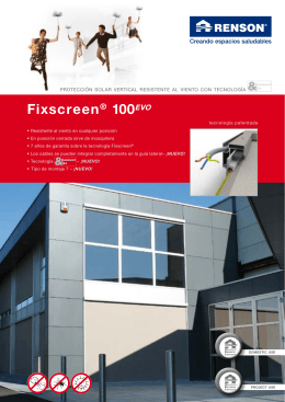 Renson Fixscreen 100 Evo