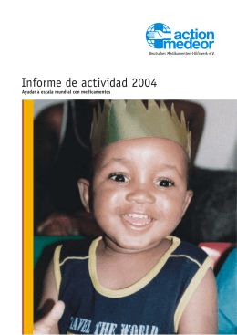 Informe de actividad 2004