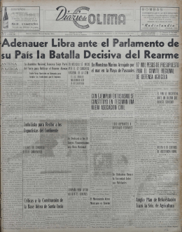 Adenauer Libre ante el su País la BatallaDecisi arlamento de adel