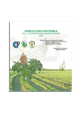 Agricultura sostenib.. - Campus Montecillo