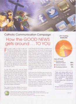 How the GOOD NEWS gets around . .TOYOU