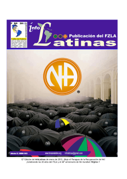 12º Edición de InfoLatinas de enero de 2013