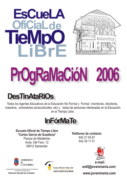 folleto programacion para Jovenmania 2006.cdr