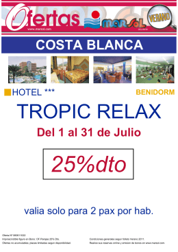 TROPIC RELAX