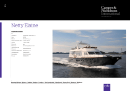 Netty Elaine Yate Para Alquilar - Aquastar Guernsey C.I yate a motor