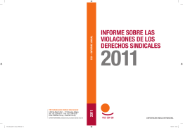 rapport 2011_es_v2.indd - Survey of violations of trade union rights