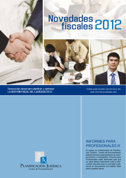 Descargar Informe Completo - Novedades laborales del 2012