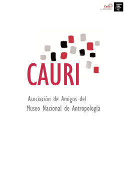 WEB CAURI junio 2015 - Museo Nacional de Antropología