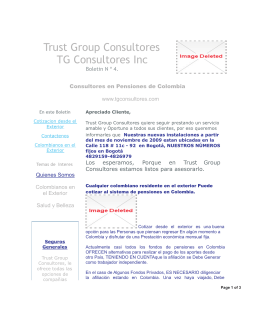 Trust Group Consultores TG Consultores Inc