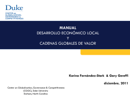manual desarrollo económico local y cadenas globales de valor