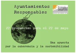 Ayuntamientos Responsables - Fundación Ecología y Desarrollo