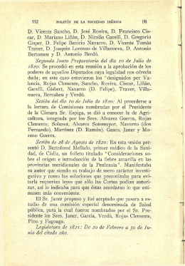112 D. Vicente Sancho, D. José Rovira, D. Francisco Cis