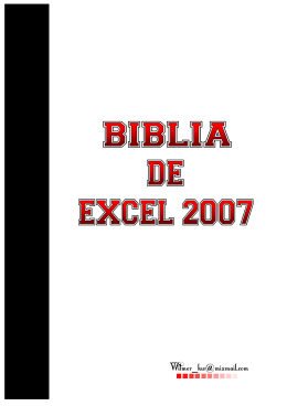 Curso de Excel (2007)