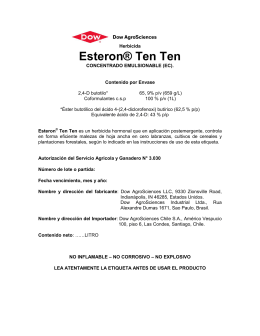 Esteron® Ten Ten - Dow AgroSciences