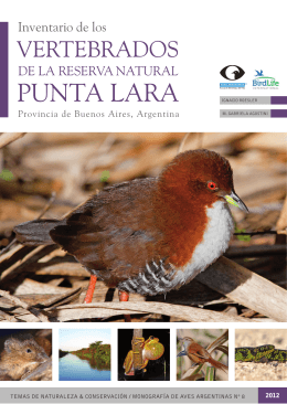PUNTA LARA - Aves Argentinas