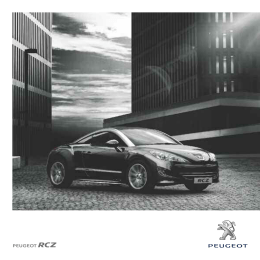 PEUGEOT RCZ - Avant Peugeot