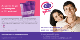 Descargue el folleto El condón femenino FC2