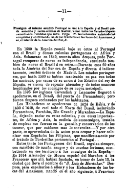 En 1580 la Espniia reunio bajo su ~etroel Portngal con el Brasil y