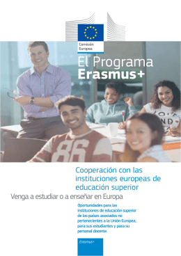 El Programa Erasmus+