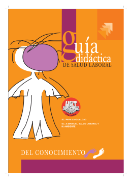 SI CONSUMES - UGT Cantabria: Salud Laboral
